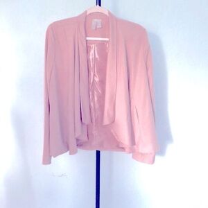 Forever 21 pink  open  Blazer